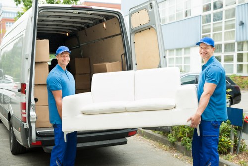 Professional small removals in Aldboroughhatch with a compact moving van