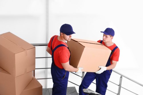 Secure storage unit for home renovation belongings