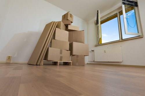 Secure storage area for household furniture and seasonal items near Aldboroughhatch