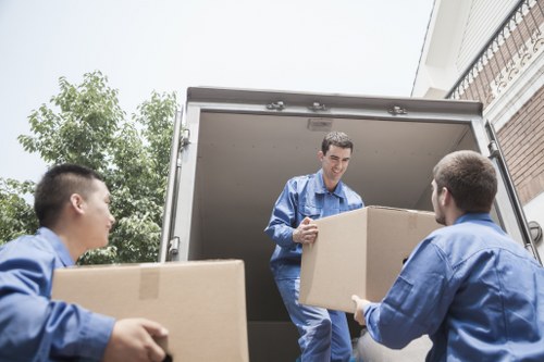 Local removal team handling a short-distance relocation in Aldboroughhatch