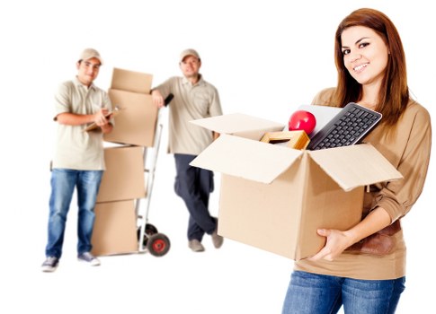 Professional movers handling furniture in Aldboroughhatch
