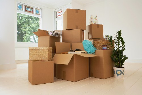 Student packing essentials for storage during term breaks in Aldboroughhatch